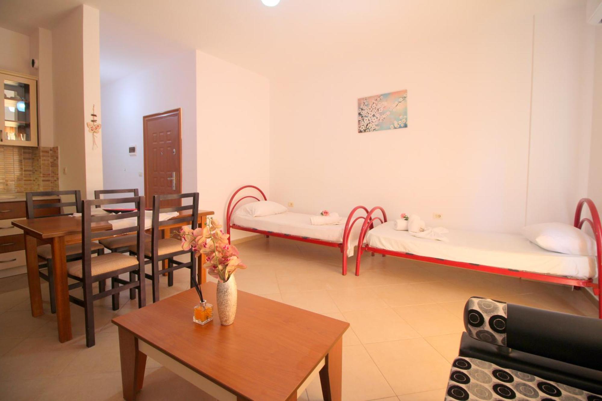 July Seaview Apartments Sarandë Exterior foto